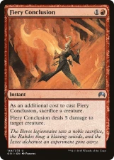 Fiery Conclusion card image