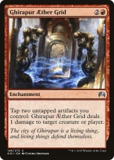 Ghirapur Aether Grid card image