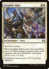 Knightly Valor card image