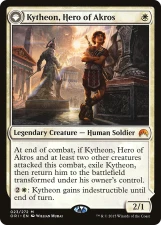 Kytheon, Hero of Akros // Gideon, Battle-Forged card image