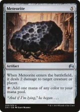 Meteorite card image
