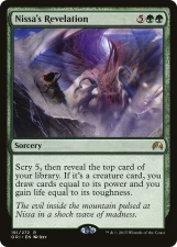 Nissa’s Revelation card image