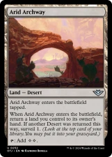 Arid Archway card image