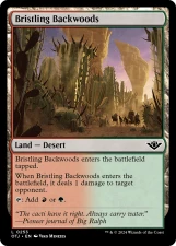 Bristling Backwoods card image