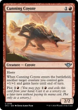 Cunning Coyote card image