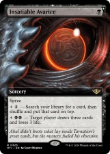 Insatiable Avarice card image