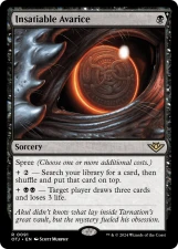 Insatiable Avarice card image