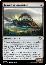 Luxurious Locomotive card image