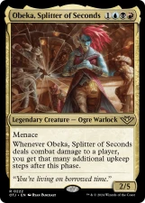 Obeka, Splitter of Seconds card image