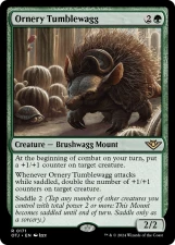 Ornery Tumblewagg card image
