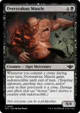 Overzealous Muscle card image