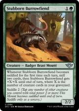 Stubborn Burrowfiend card image