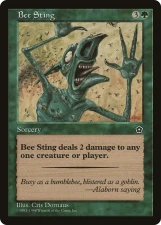 Bee Sting card image