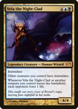 Vela the Night-Clad card image