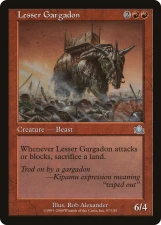 Lesser Gargadon card image