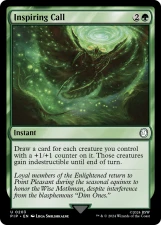 Inspiring Call card image