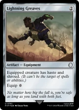 Lightning Greaves card image