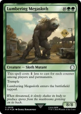 Lumbering Megasloth card image