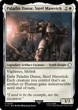 Paladin Danse, Steel Maverick card image