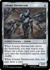 Solemn Simulacrum card image