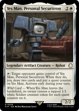 Yes Man, Personal Securitron card image