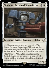 Yes Man, Personal Securitron card image