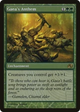 Gaea’s Anthem card image