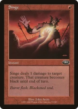 Singe card image