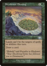 Skyshroud Blessing card image