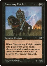 Mercenary Knight card image