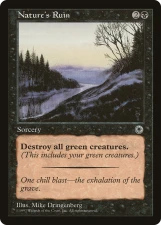 Nature’s Ruin card image