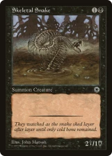 Skeletal Snake card image
