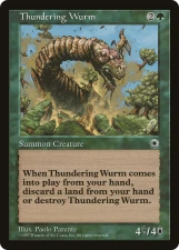 Thundering Wurm card image