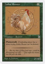 Zodiac Rooster card image
