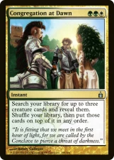 Congregation at Dawn card image