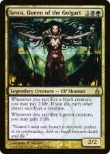 Savra, Queen of the Golgari card image