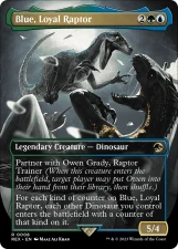 Blue, Loyal Raptor card image