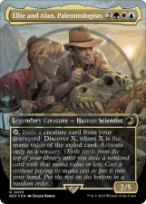 Ellie and Alan, Paleontologists card image