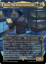 Henry Wu, InGen Geneticist card image