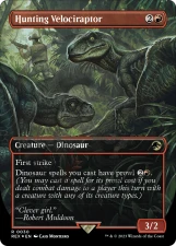 Hunting Velociraptor card image