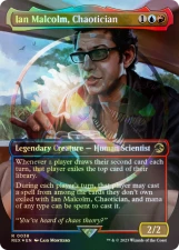 Ian Malcolm, Chaotician card image