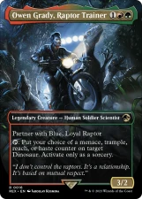 Owen Grady, Raptor Trainer card image