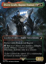 Owen Grady, Raptor Trainer card image