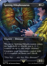 Spitting Dilophosaurus card image