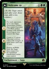 Welcome to . . . // Jurassic Park card image