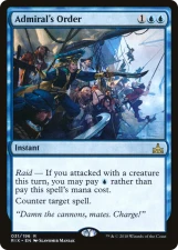Admiral’s Order card image