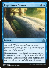 Expel from Orazca card image