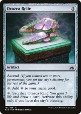 Orazca Relic card image
