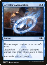 Arrester’s Admonition card image