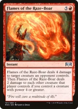 Flames of the Raze-Boar card image